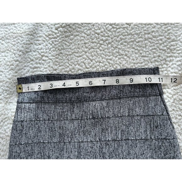 Guess Gray Bandage Skirt Women’s Mini Y2K Pull-on Body-con Size S - Picture 9 of 11